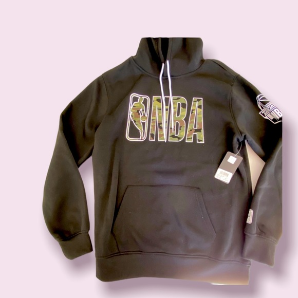NBA Other - NBA Black with Camo Writing Hoodie